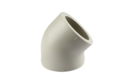 崖城镇PPH45°弯头(DIN)